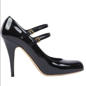 SOLD Miu Miu Black Patent Leather Heels